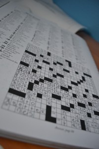 It'll be a good day when I finish the crossword puzzle in 10 minutes.