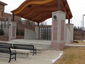 The Buhler Outdoor Performance Center is utilized for various plays throughout the spring and summer months. 