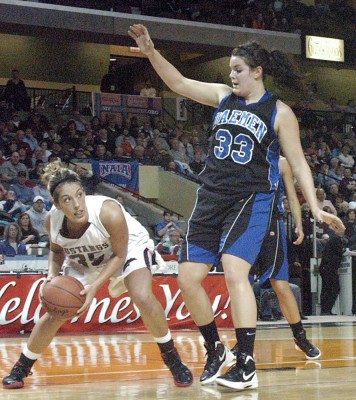 WBB: Mustangs upend Daemen 65-60 in NAIA tournament