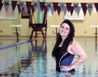 Swimmer Savannah Larson competes in Paralympic event Swimmer Savannah Larson competes in Paralympic event