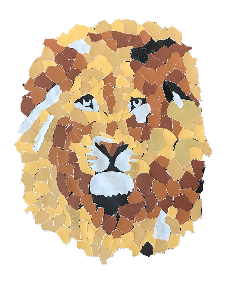 Lenny the Lion by Courtney Klocke