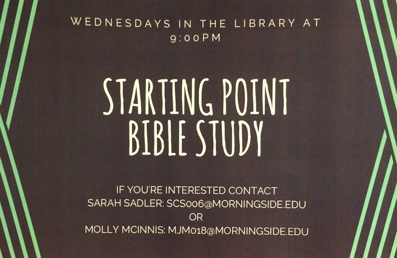 Starting Point Bible Study Offers Faith-Based Learning