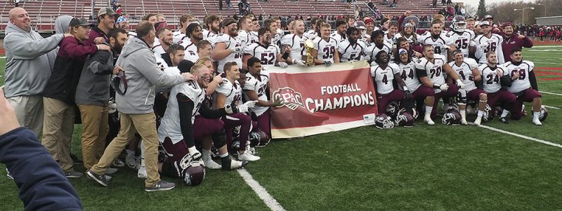 GPAC Champs: ‘Stangs drop Red Raiders 37-27