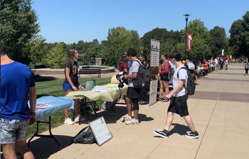 Activities Fair Welcomes Students Back to Campus